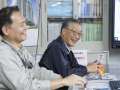 1_107.-池田所長（右）と鹿濱副所長、お世話になりました
