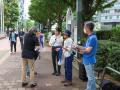 101.三々五々、新宿センタービル前に集合