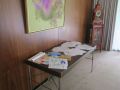 103．キッズコーナーも用意しました（塗り絵や算数ドリルでお勉強）