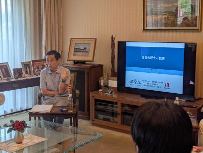 1.理事長講演始まります