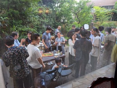 7.今年はお庭でBBQ