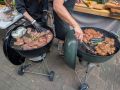 9.ジュージュー焼いてます