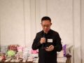 8.林泉忠さんによる伊都子顧問を偲ぶ自作漢詩の朗読