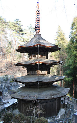 Anrakuji Hakkaku sanjuu-no-tou 安楽寺八角三重塔(Nagano)