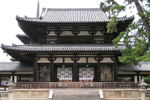 Houryuuji Chuumon 法隆寺中門 (Nara)